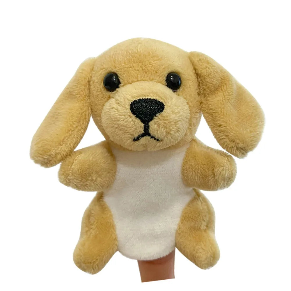 Farm Animal Finger Puppets | Soft Plush Design | 9 Cm Size | Early Learning