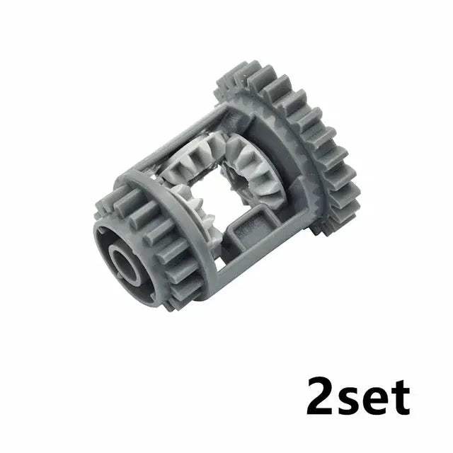 MOC Technical Tire Wheel Cross Hole Set Motorcycle Car Truck Wheels 44309 92402 32019 54120 11957 Construction Building Block - ToylandEU