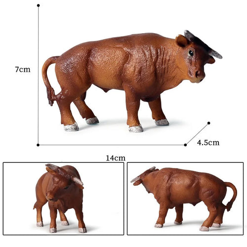 Milk Cow and Farm Animal Action Figure Toy - Realistic PVC Model ToylandEU.com Toyland EU