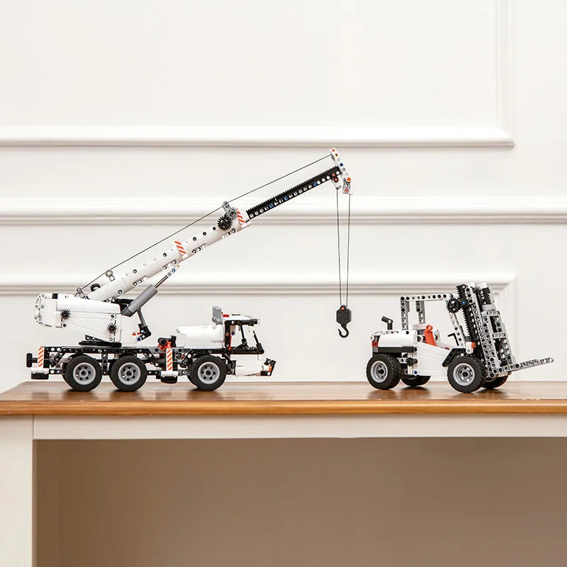 ONEBOT Building Blocks Mini Engineering Crane Robot Educational DIY - ToylandEU