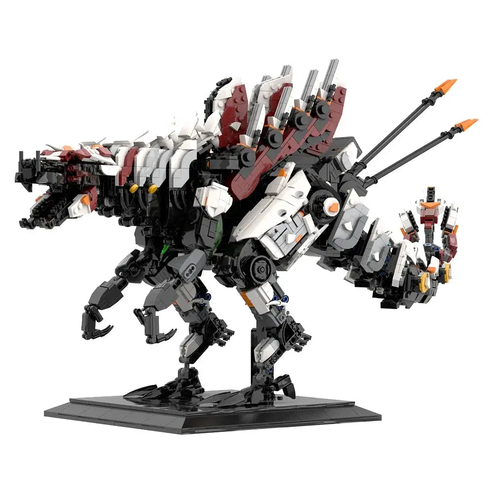 MOC Forbidden-Wests Slaughterspine Beasts Model Building Blocks Horizoneds Dinosaur Red Eyed Observer Bricks Toy Children Gift - ToylandEU