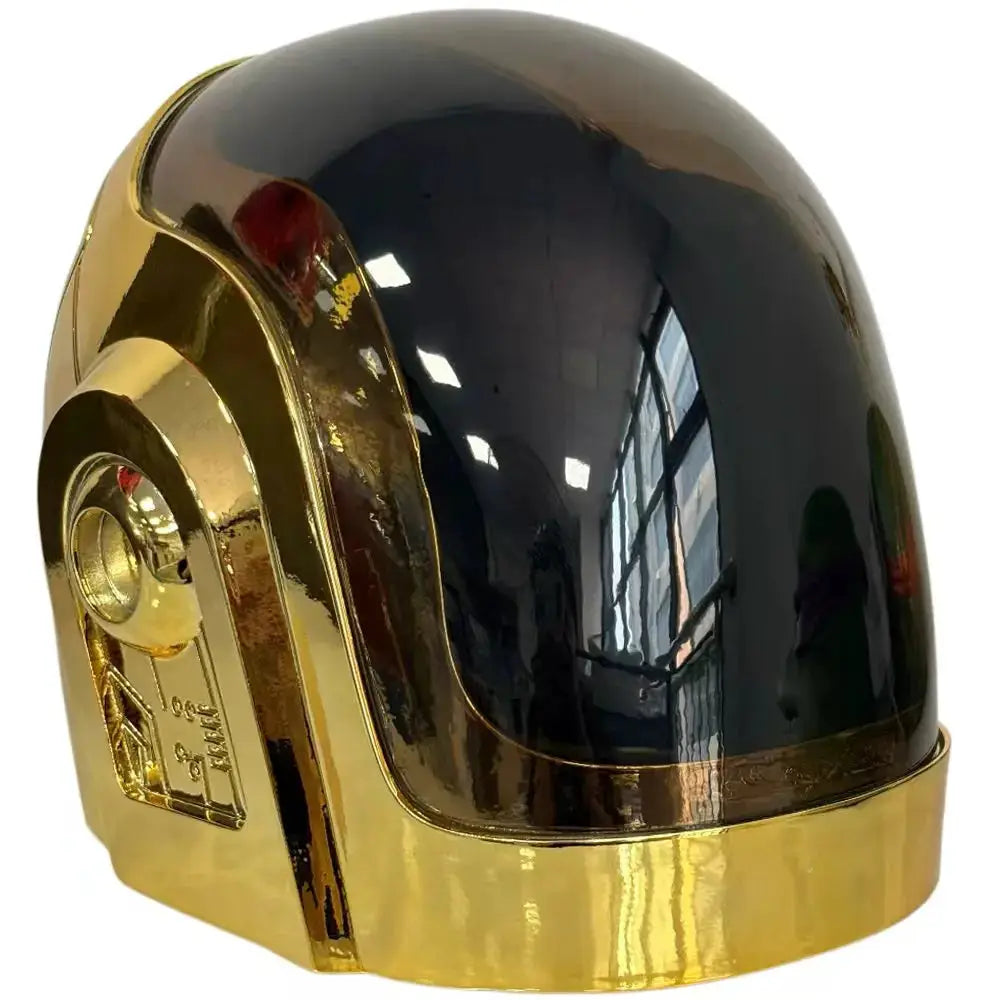 Daft Punk Helmet Gold Black Full Face Cosplay Mask Unisex Adult Size Halloween Music Festival Rave Party Costume Prop - ToylandEU