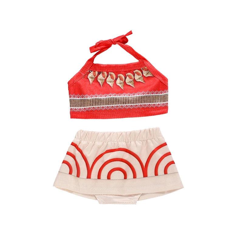 Moana Girls Costume | Ankle Length Dress | Toylandeu™
