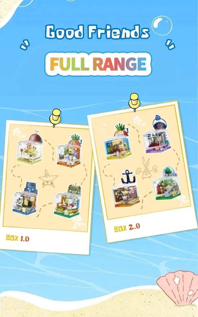 Spongebob Building Blocks Pineapple House Model Kids Gift - ToylandEU