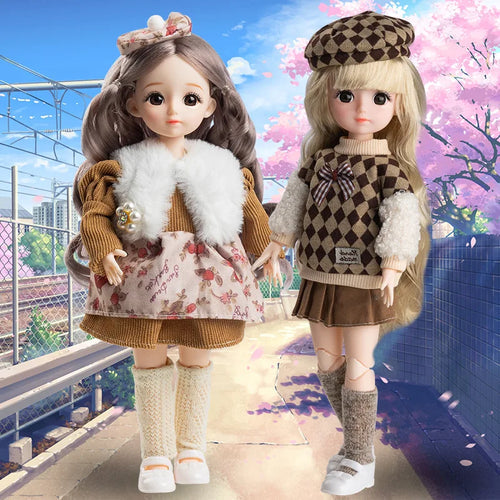 Kawaii 30cm BJD Doll with Princess Clothes and Accessories ToylandEU.com Toyland EU