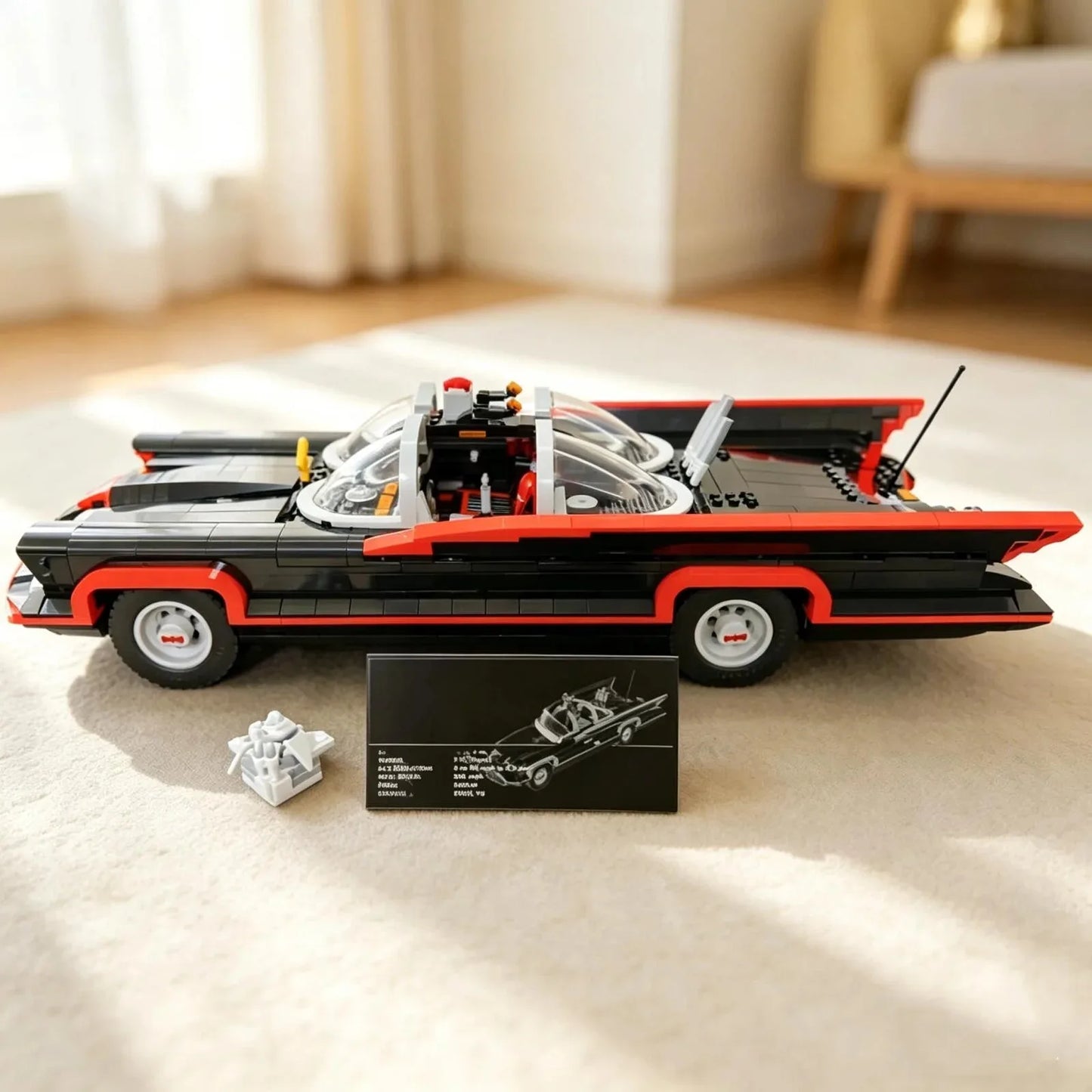 Batmobile Building Block Set | 1822-Piece | Vehicle Model | 14+
