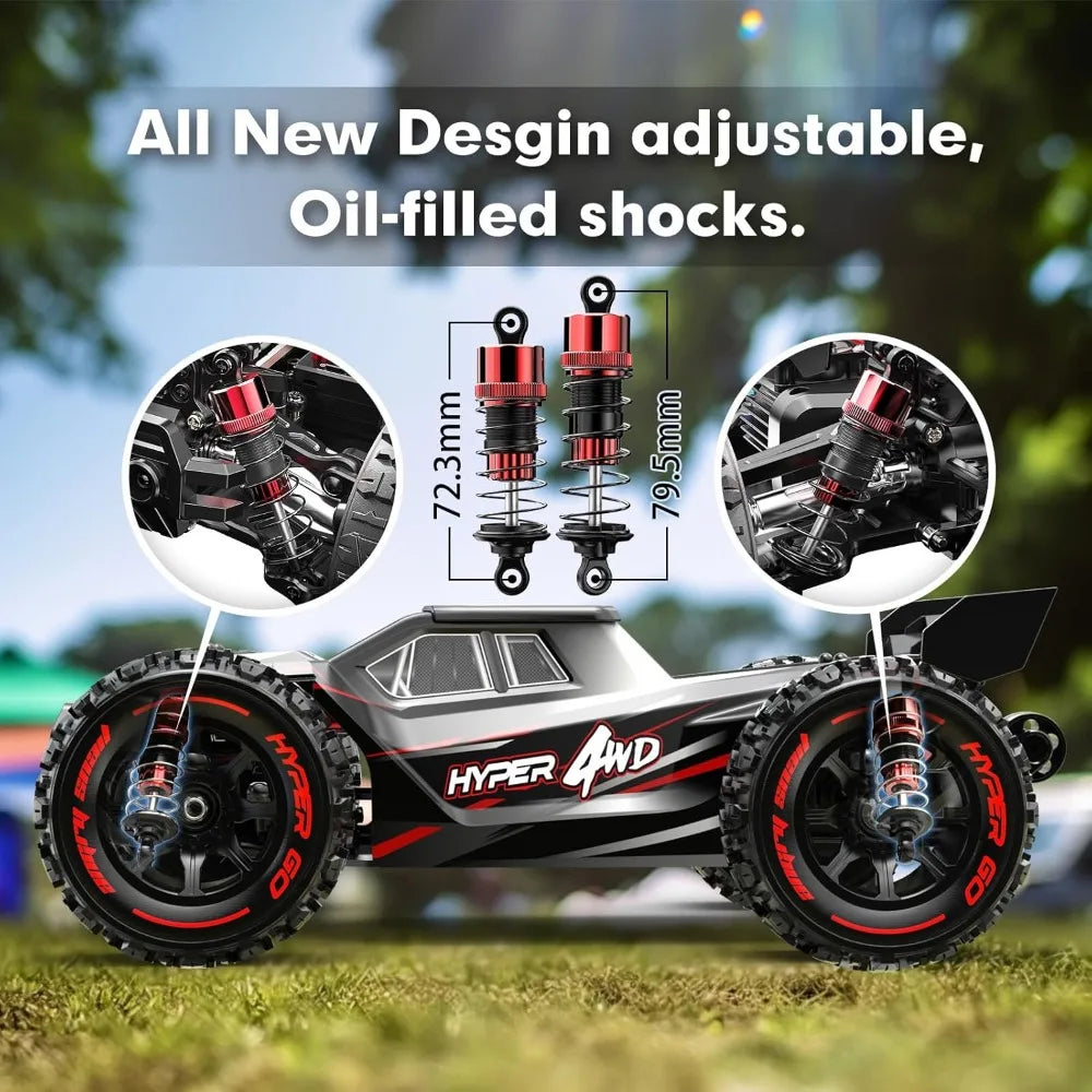 Brushless RC Car 50mph 4WD Off Road All Terrain Weatherproof