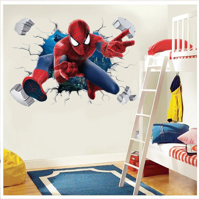 Wall Stickers | 3D Marvel Avengers | Kids Room Decor
