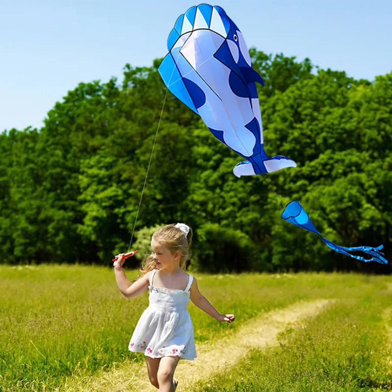Dolphin Kite Outdoor Game Sports Nylon Kite with Free Shipping - ToylandEU
