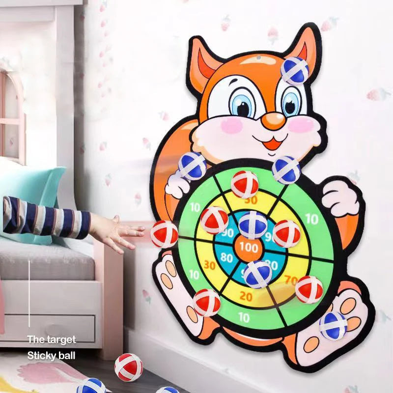 Montessori Dart Board Target Sports Game Toys For Children 2 3 4 Years - ToylandEU