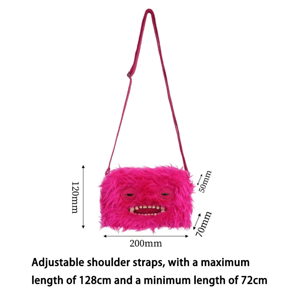 Fuggler Ugly Monster Plush Crossbody Bag With Chain Strap - ToylandEU