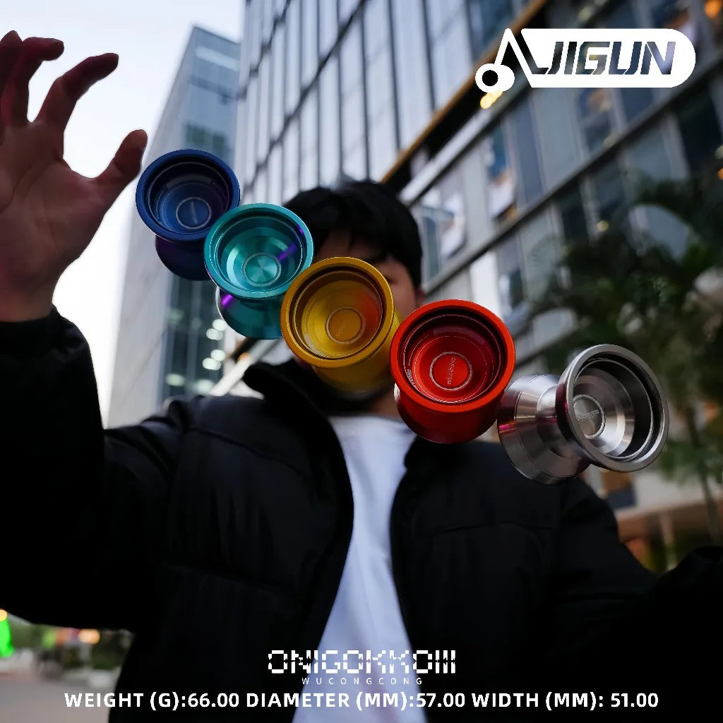 Yoyo | 6061 Aluminum Body | Wu Congcong Signature ONIGOKKOIII | Butterfly Shape