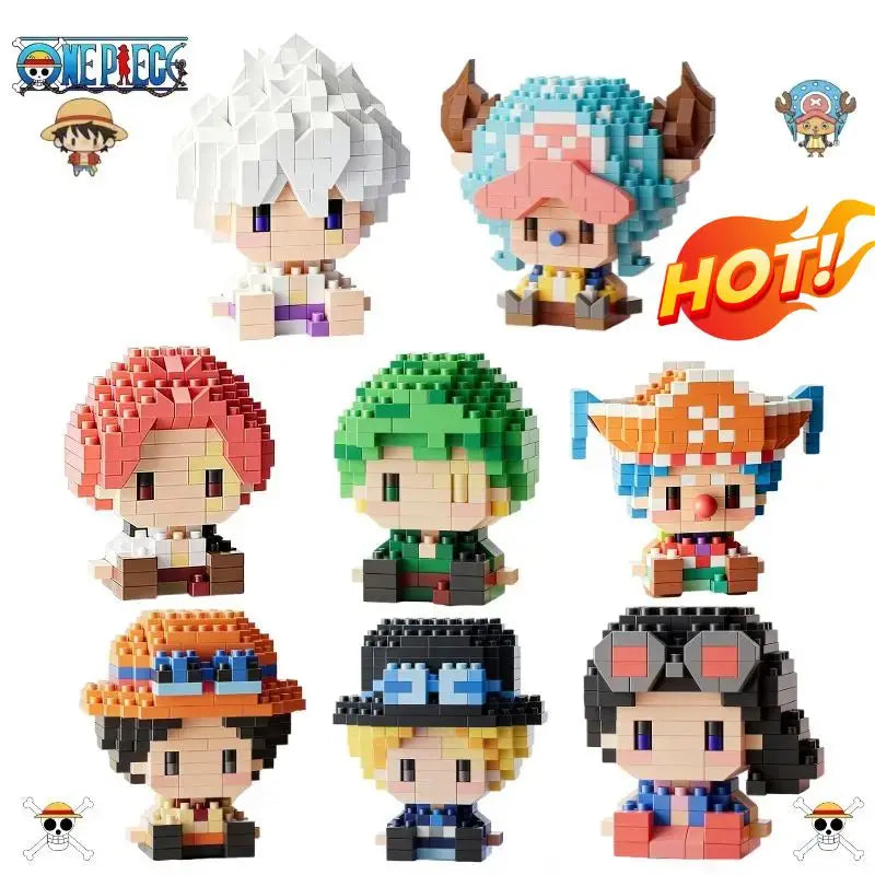 Luffy Micro Figure | Sun God Nika Build | 10cm Height | Tabletop Display