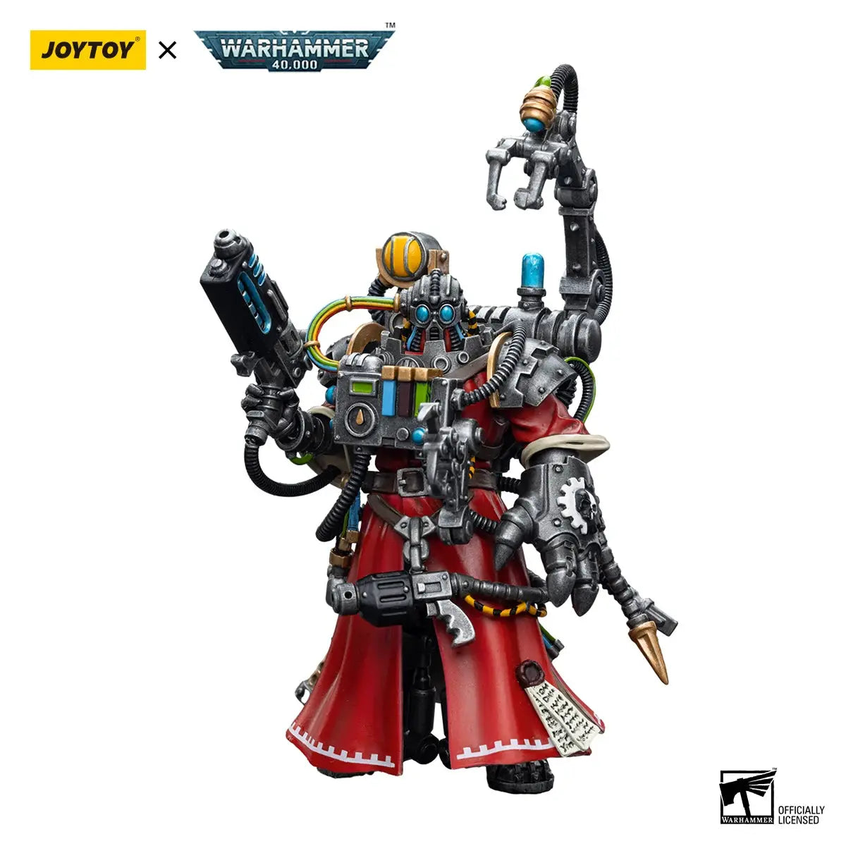 JOYTOY Warhammer 40k 1/18 Action Figures Anime Adeptus Mechanicus Cybernetica Datasmith - ToylandEU