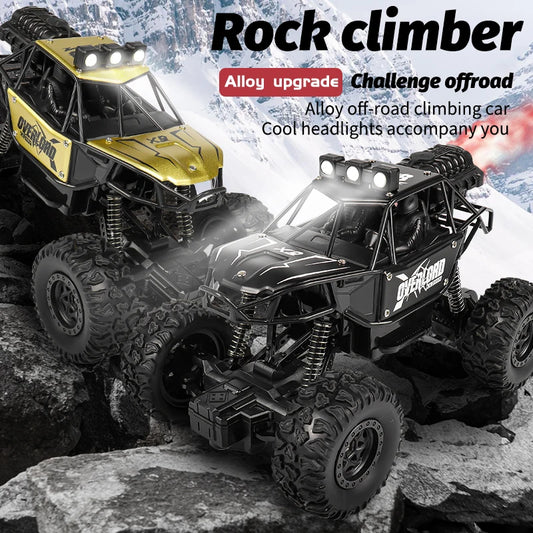 4WD RC Car With Ultra Bright LED Lights AllTerrain