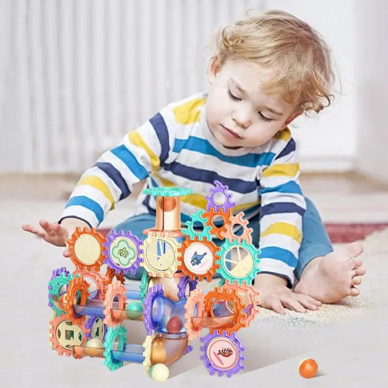 Marble Maze Marble Works Building Blocks Construction Toy Set - ToylandEU