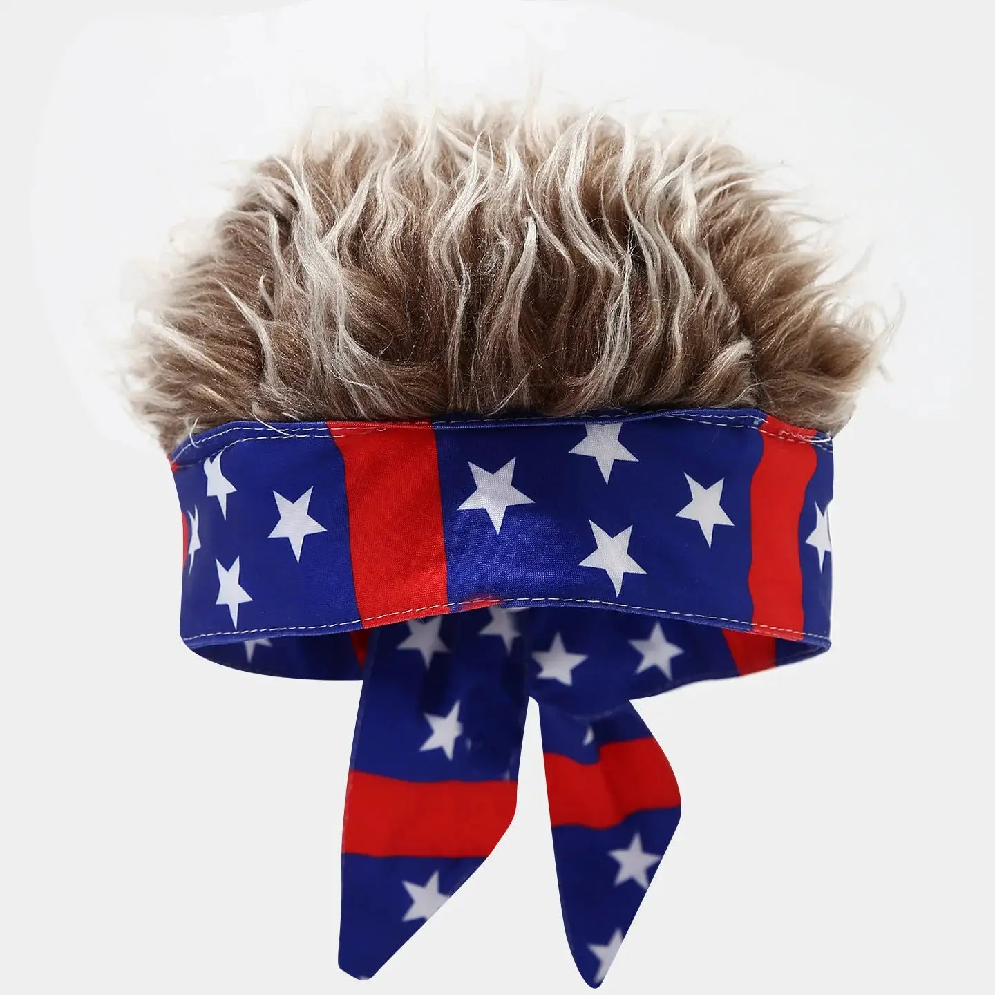 2026Novelty Wig Headband, Country Flag Inspired Sports Fan Hat, Funny Fake Hair Cap for Football Match & Party - ToylandEU