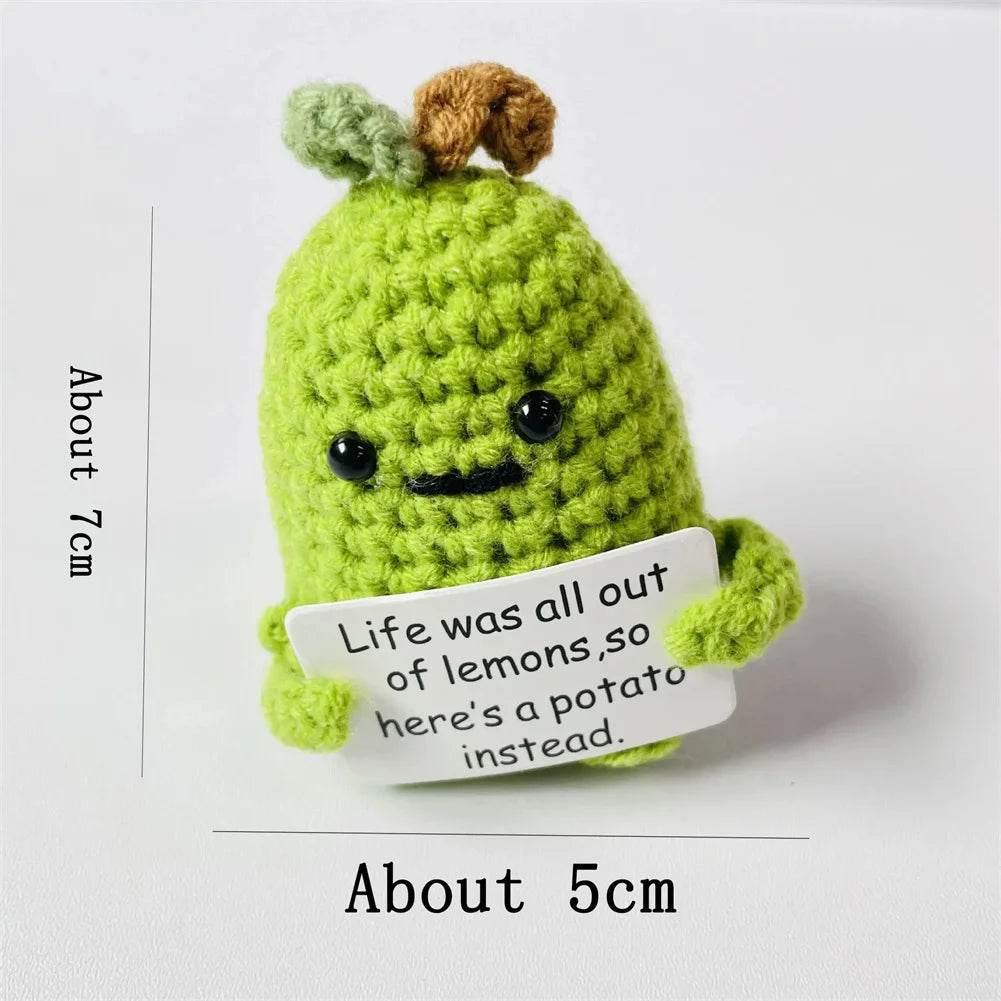 Positive Cute Potato Home Room Decor Mini Plush Doll - ToylandEU