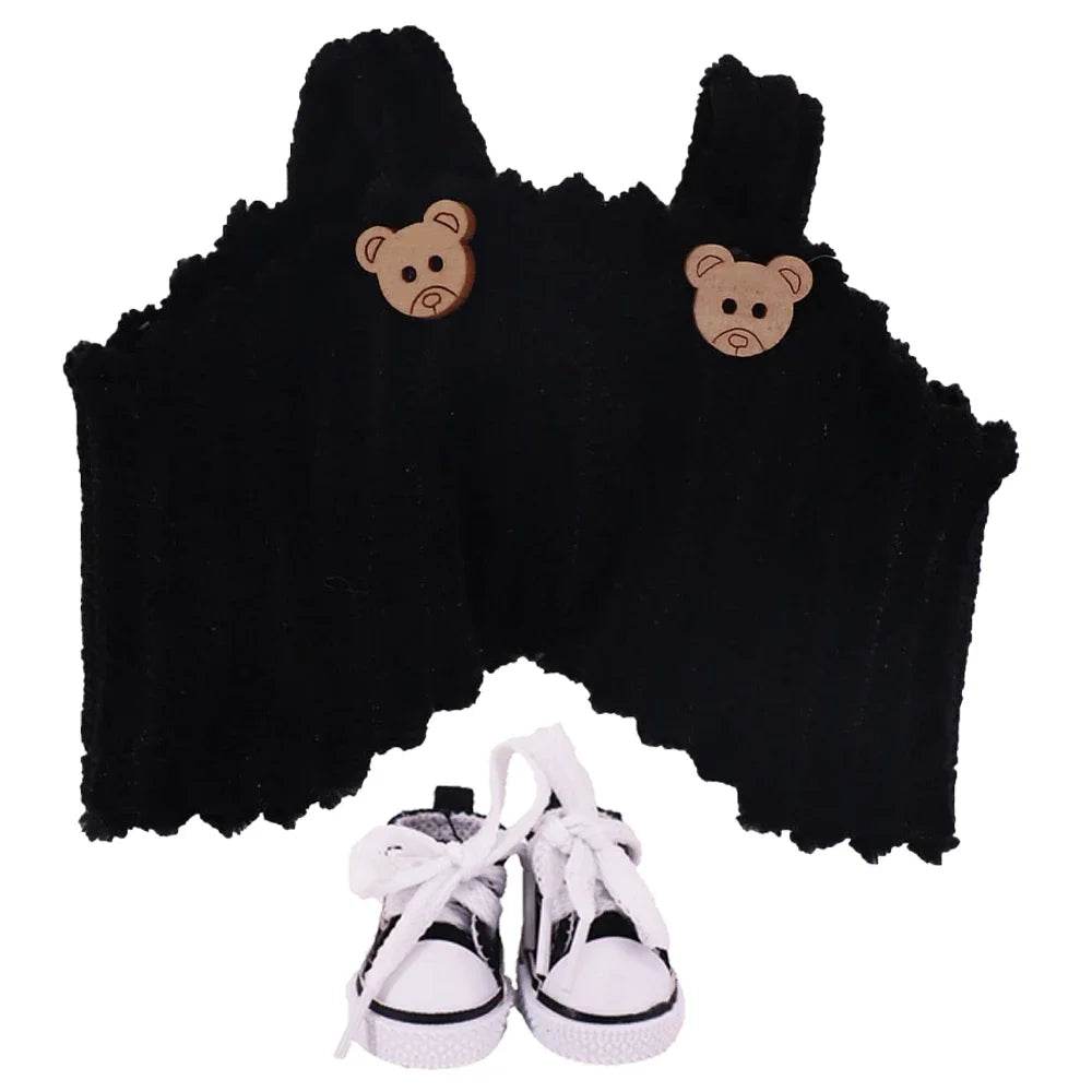 Doll Pants And Doll Shoes For Labubu 17cm Plush Doll Accessories - ToylandEU