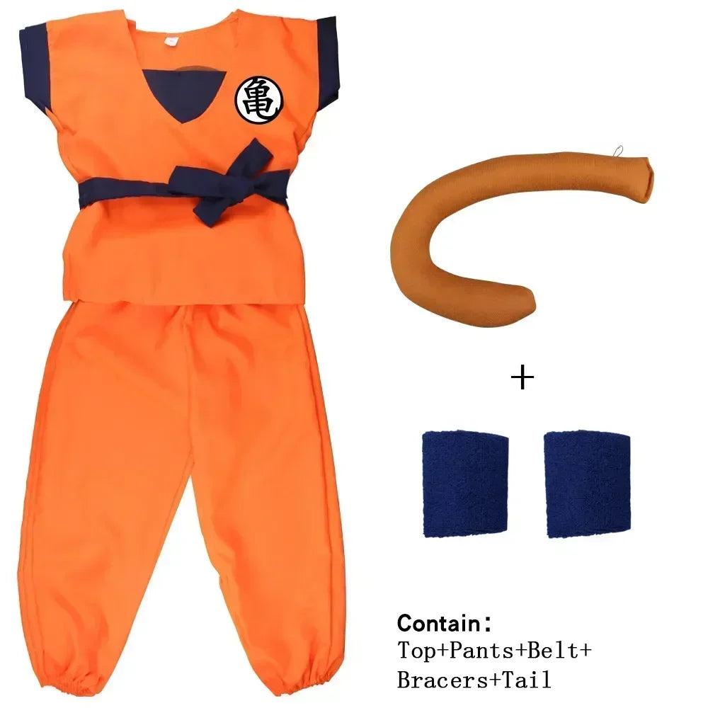 Goku Cosplay Costume | Blue Gold Kit | Toylandeu™