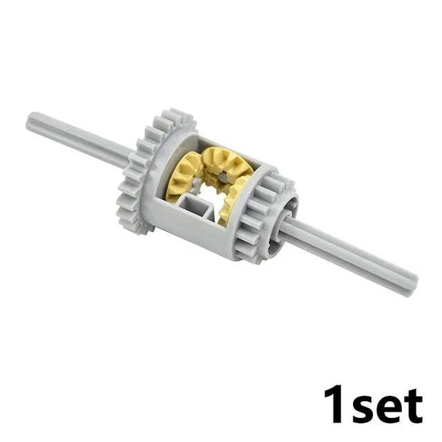 MOC Technical Tire Wheel Cross Hole Set Motorcycle Car Truck Wheels 44309 92402 32019 54120 11957 Construction Building Block - ToylandEU