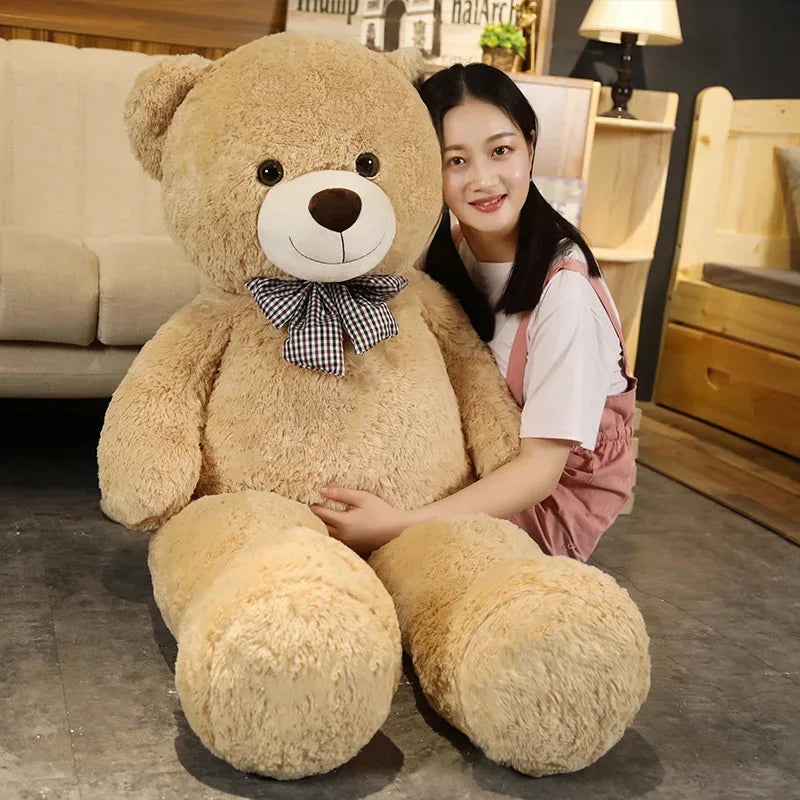 Giant American Bear Plush Toy for Cuddling and Everyday Comfort - ToylandEU