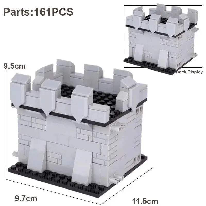 Medieval Castle Siege Weapons Building Blocks Army Knights Toys - ToylandEU