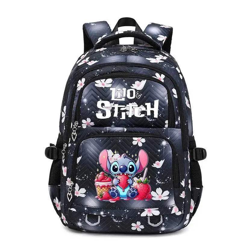 Durable Backpack Waterproof Lilo Stitch Theme Large Capacity For Women And Girls - ToylandEU