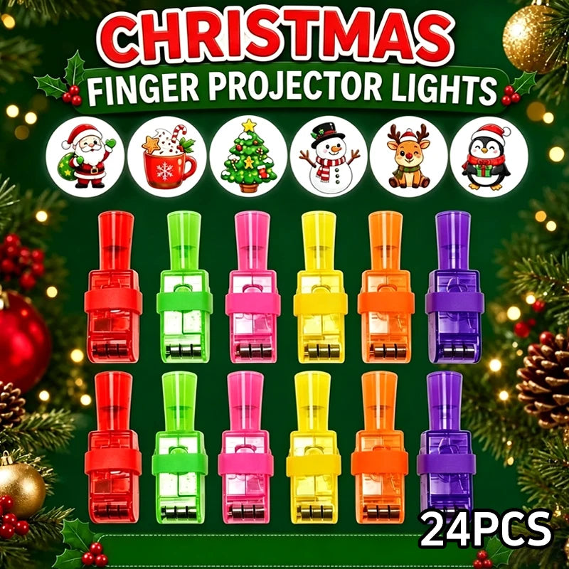 Finger Projector Rings | LED Spooky Patterns | Holiday Glow | Kids Props