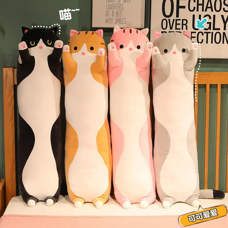 Long Cat Plush Toy | Ultra Soft Texture | Toylandeu™