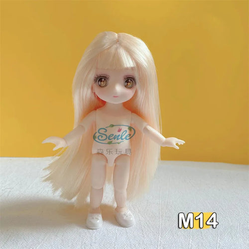 Anime Eye Naked Doll with Movable Joints and Shoes ToylandEU.com Toyland EU