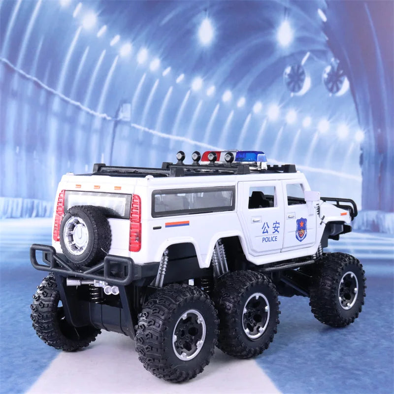 1:32 Scale Nicce Hummer H2 6*6 Big Tire Alloy Diecast Metal Toy Car Model ToylandEU.com Toyland EU