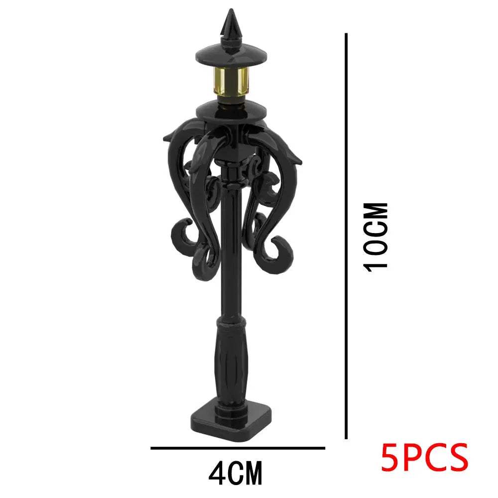 MOC City Series Scene Building Blocks Flower Shop Garden white poplar Men's restroom DIY Kids Toys Park Bench Street Lamp Toys - ToylandEU