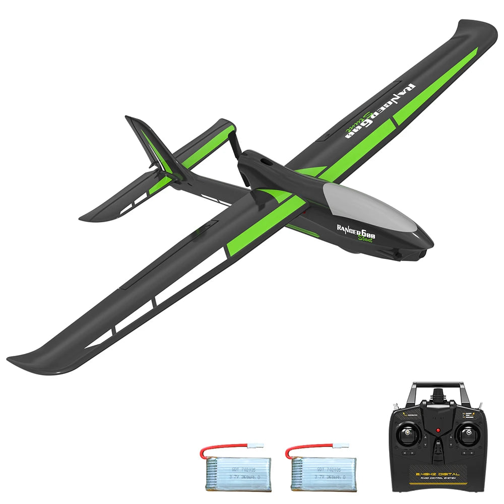 RC Volantex RC 76102SR Ranger 600 EPP 2.4GHz 4CH RC Glider with 6-Axis Gyro and XPilot Stabilization - Ready to Fly (RTF)