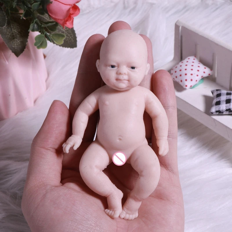 Realistic Unpainted Silicone Doll Kit for Reborn Toy with Detailed Paint - ToylandEU