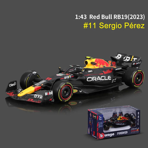 Bburago 1/43 Scale 2022 F1 Red Bull RB18, Ferrari F1-75, and Mercedes AMG W13 Racing Cars Diecast Models ToylandEU.com Toyland EU