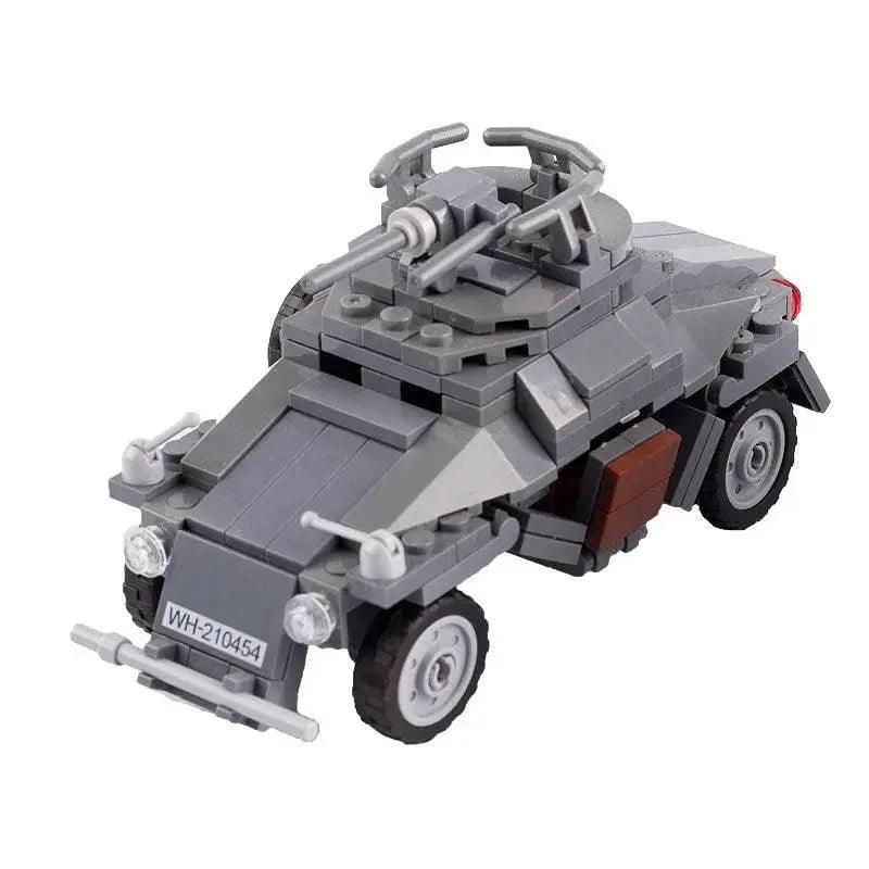 MOC Military Main Battle Tank Building Blocks WW2 Vehicle Gift Building Bricks MOC - ToylandEU