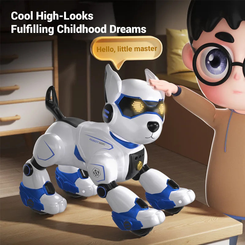 R27 Advanced Smart Voice Robot Dog Electronic Pet For Kids