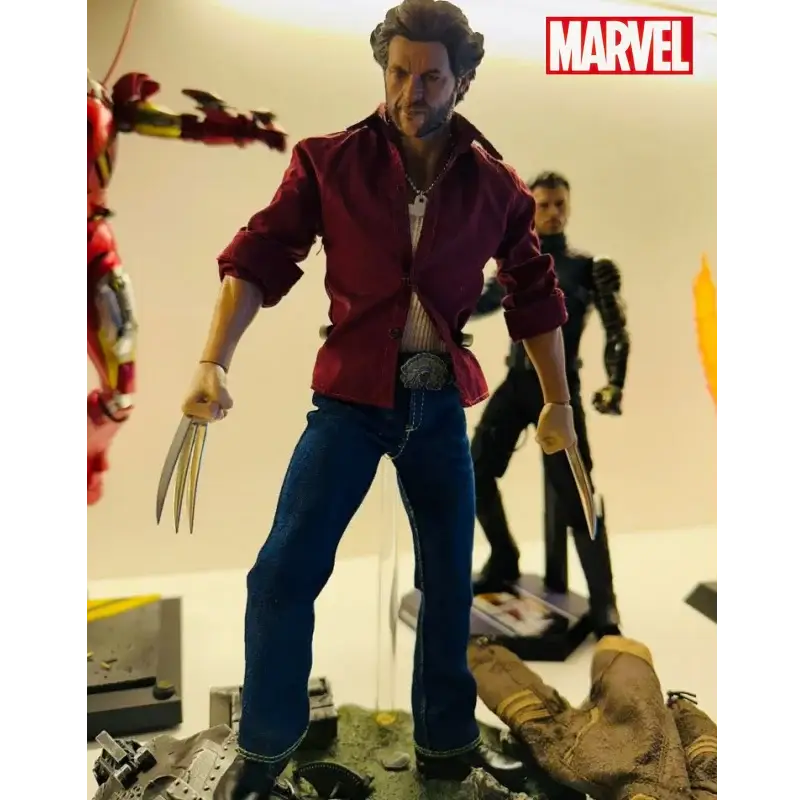 Original Jxtoys-042 Wolverine 1/6 Soldier Figure Logan Anime Action Figure Toy Gift Model Collection Hobbies Series - ToylandEU