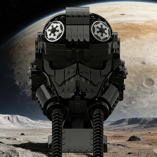 Lego Compatible Blocks | 784 Pieces | Space Pilot Helmet | Sci Fi