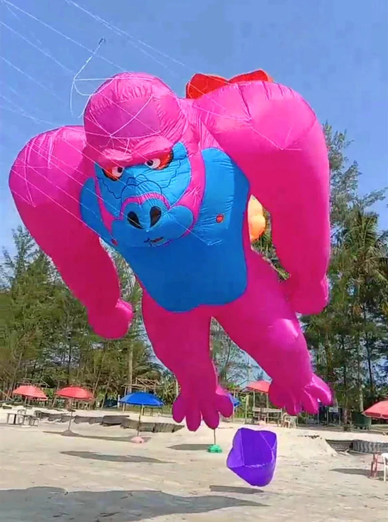 7m Giant Gorilla Kite with Free Shipping and Inflatable Line Laundry - ToylandEU