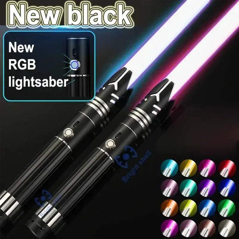 RGB Lightsaber Toy With 15 Color Modes And Sound FX - ToylandEU