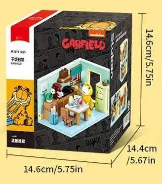 Garfield Car Building Blocks City Magic Cartoon Cat Figures - ToylandEU