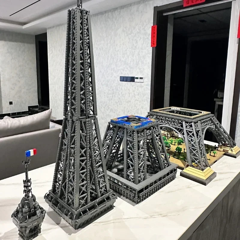 Architecture Blocks | 10001 Piece Set | Lego Compatible Kit | Adult Display Model