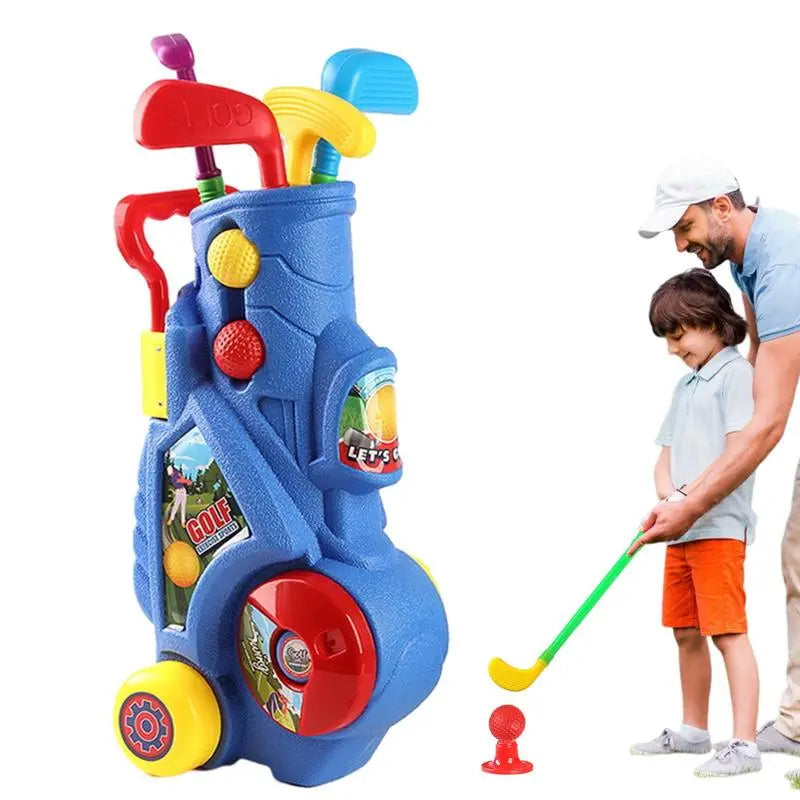 Kids Toddler Golf Set Toy Indoor and Outdoor Sports Play Set - ToylandEU