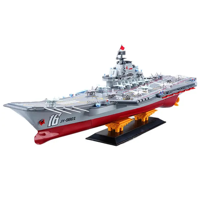 68CM Big Dual Motor Remote Control Boat 30KM/H Off Water Sensor Waterproof Multidirectional Drive RC Battleship Boat Collection - ToylandEU