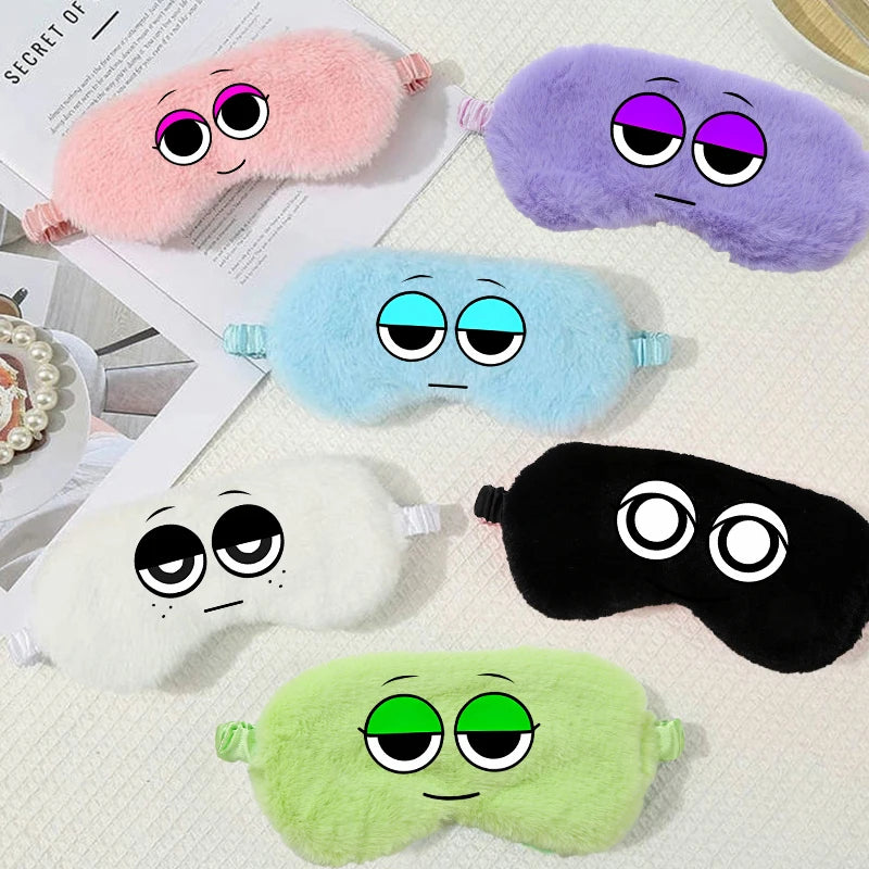 Plush Eye Mask | Breathable Soft Fabric | Game Theme | Unisex Adult Use