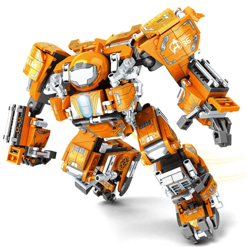 Boys' Superhero Mecha Building Blocks Set with Super Armor Robot Design ToylandEU.com Toyland EU