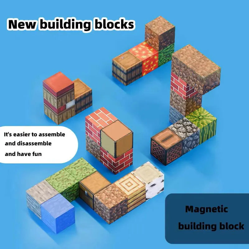 Magnetic Building Blocks | Montessori STEM | Educational Toys | Micro And Large