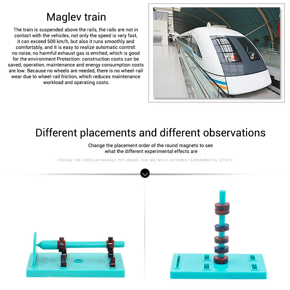 Educational Magnetic Toy Set for DIY Physics and Compass Learning - ToylandEU